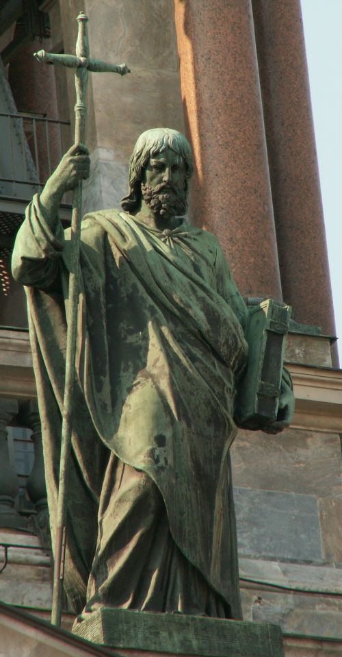 The Apostle Philip as represented at St. Isaac Cathedral in St. Petersburg, Russia