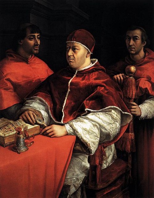 1518 portrait of Pope Leo X